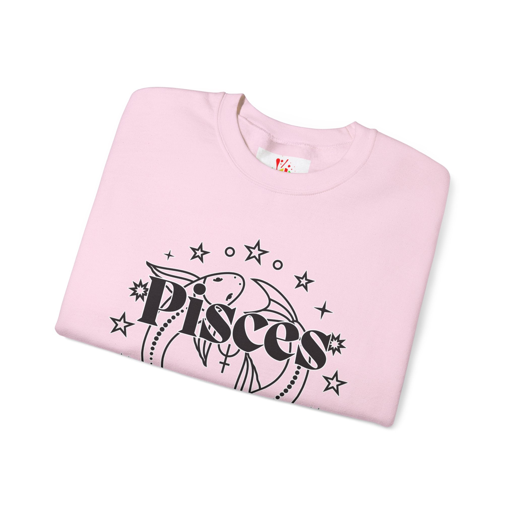 Pisces Unisex Casual Crewneck Sweatshirt